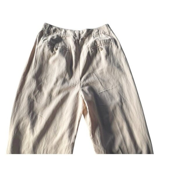 Madewell Sz 8 The Harlow Wide-Leg Linen Blend Pants In “Forgotten Landscape” NWT - Picture 9 of 10